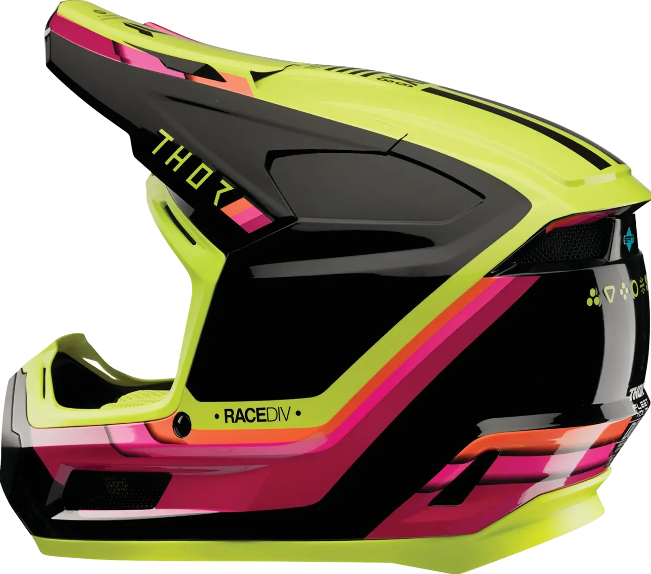 HELMET FLEET YTH DEFY BK/AC S