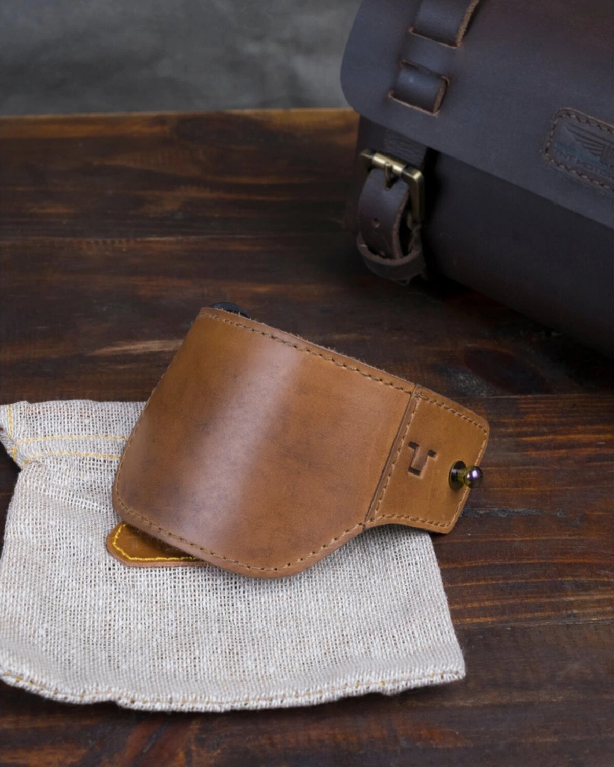 Trip Machine Shoe protector MKII, vintage tan