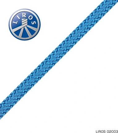 Dynamic halyard w spliced eye Blue 12mm x 40m