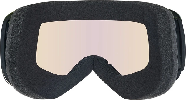AMOQ MX Goggles Vision Magnetic Black-HiVis - Gold Mirror