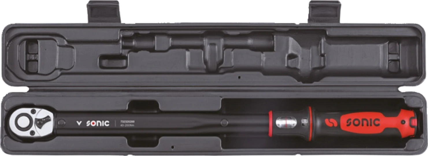 Sonic, Torque wrench 60-300Nm. 1/2" drive, 590 mm