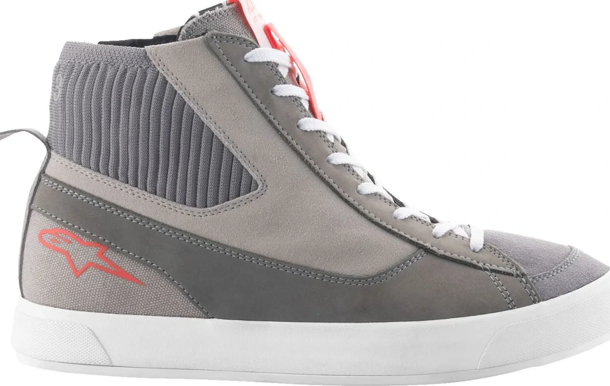 SHOE STATED GRY/RD/WHT 8