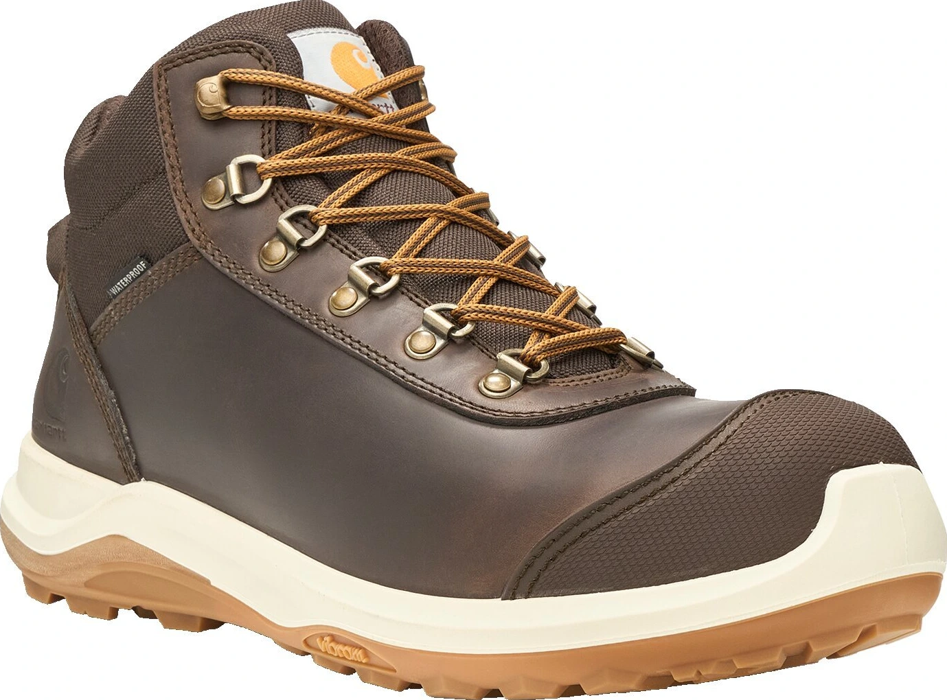 Carhartt Wylie Rugged safety boot, Brown, 42