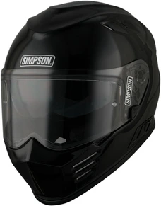 SIMPSON Helmet Venom 06 solid gloss black, S