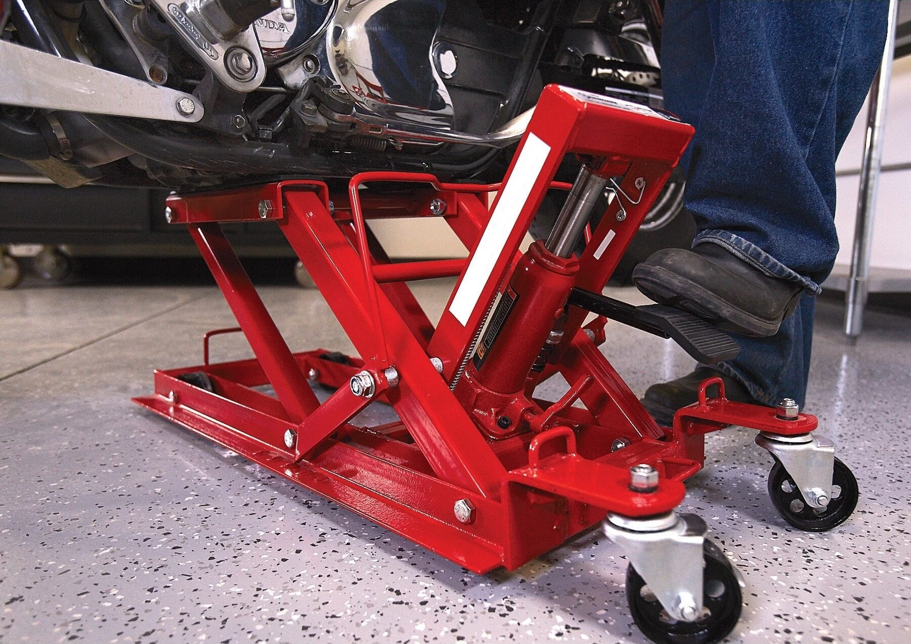 Motorcycle lift jack 400kg