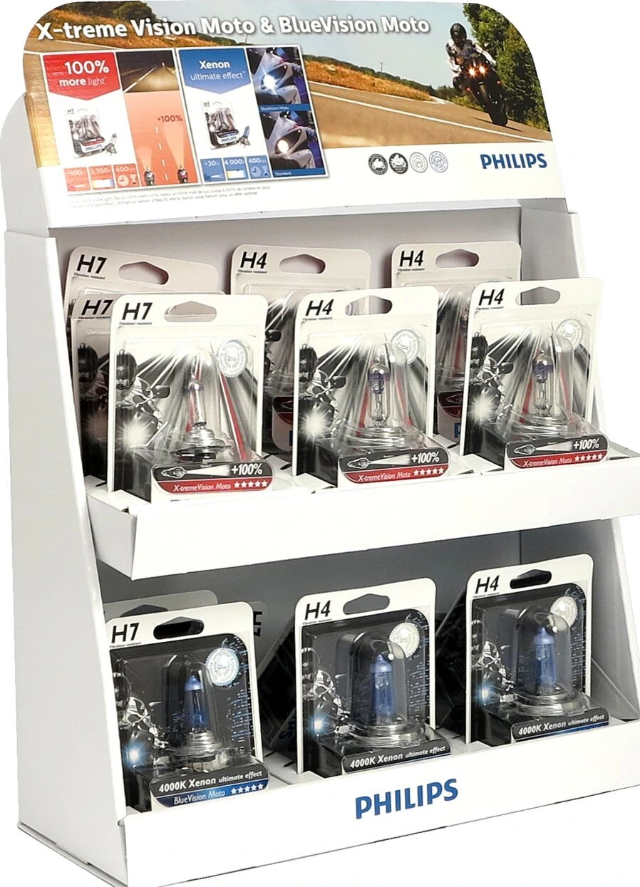 Philips Moto counter display