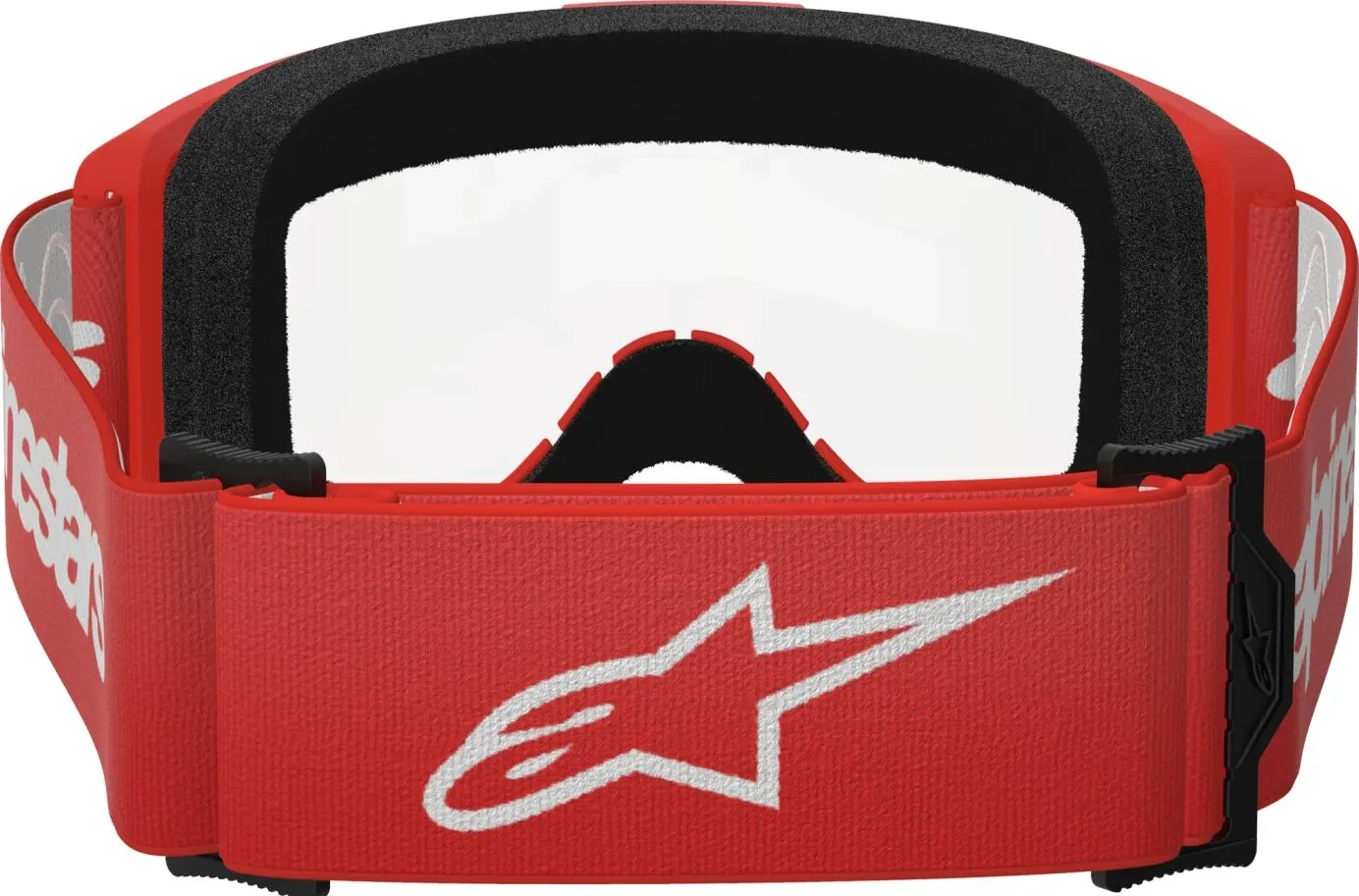 GOGGLE VISION 3 WORDMARK RED CLEAR