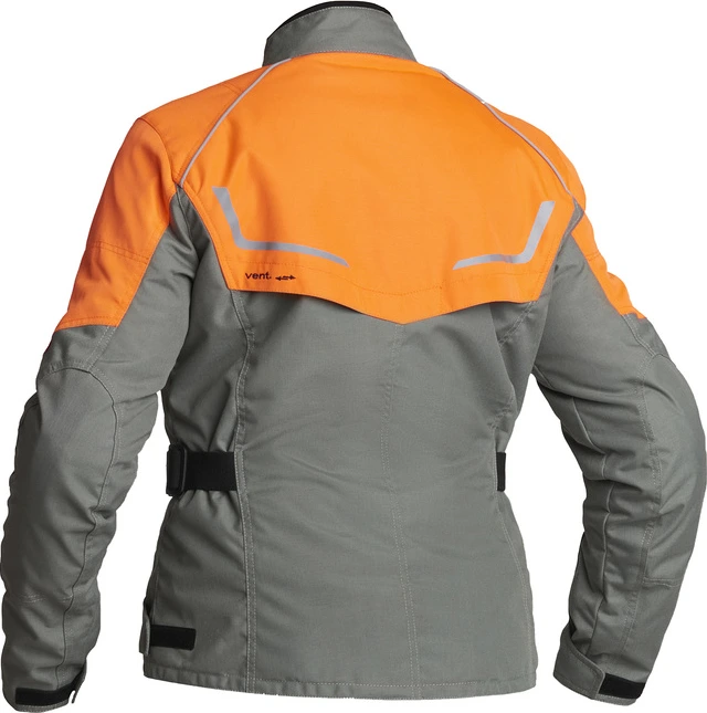 Lindstrands Textile Jacket Halden Lady fog/orange, 38