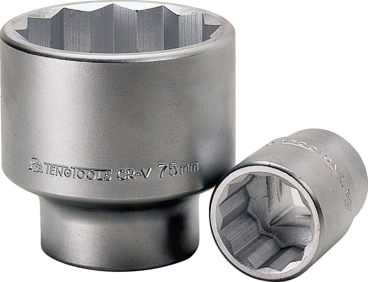 Tengtools, socket 1 1/2", Satin