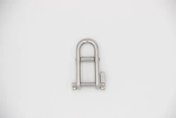 Qvarken Key Pin D-Shackle with bar AISI 316