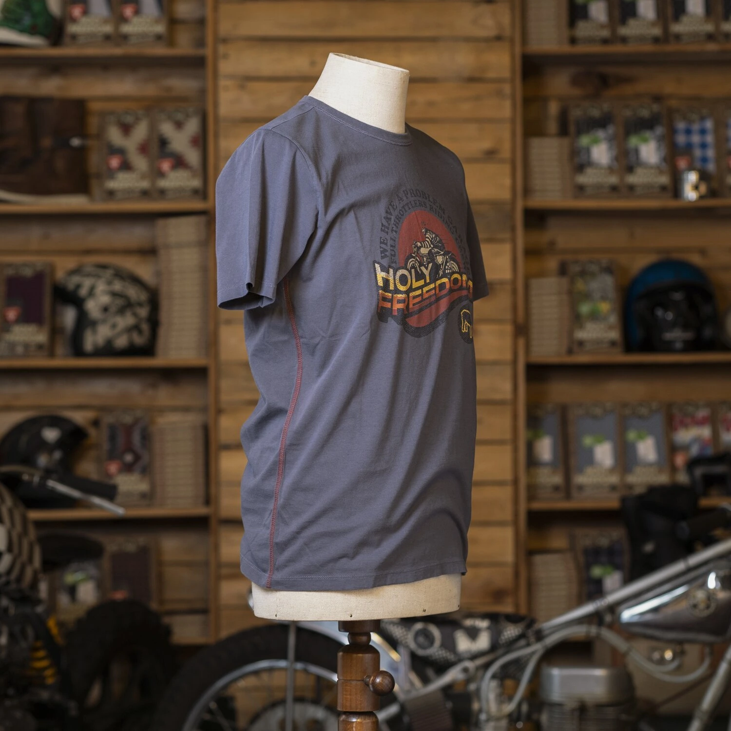 Holy Freedom L.A. Grey T-shirt, dark grey, S
