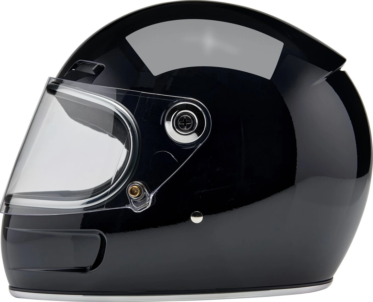 Biltwell Gringo SV helmet, Black, XS, Gloss