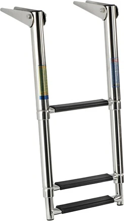Osculati Telescopic standard ladder AISI316 3 steps