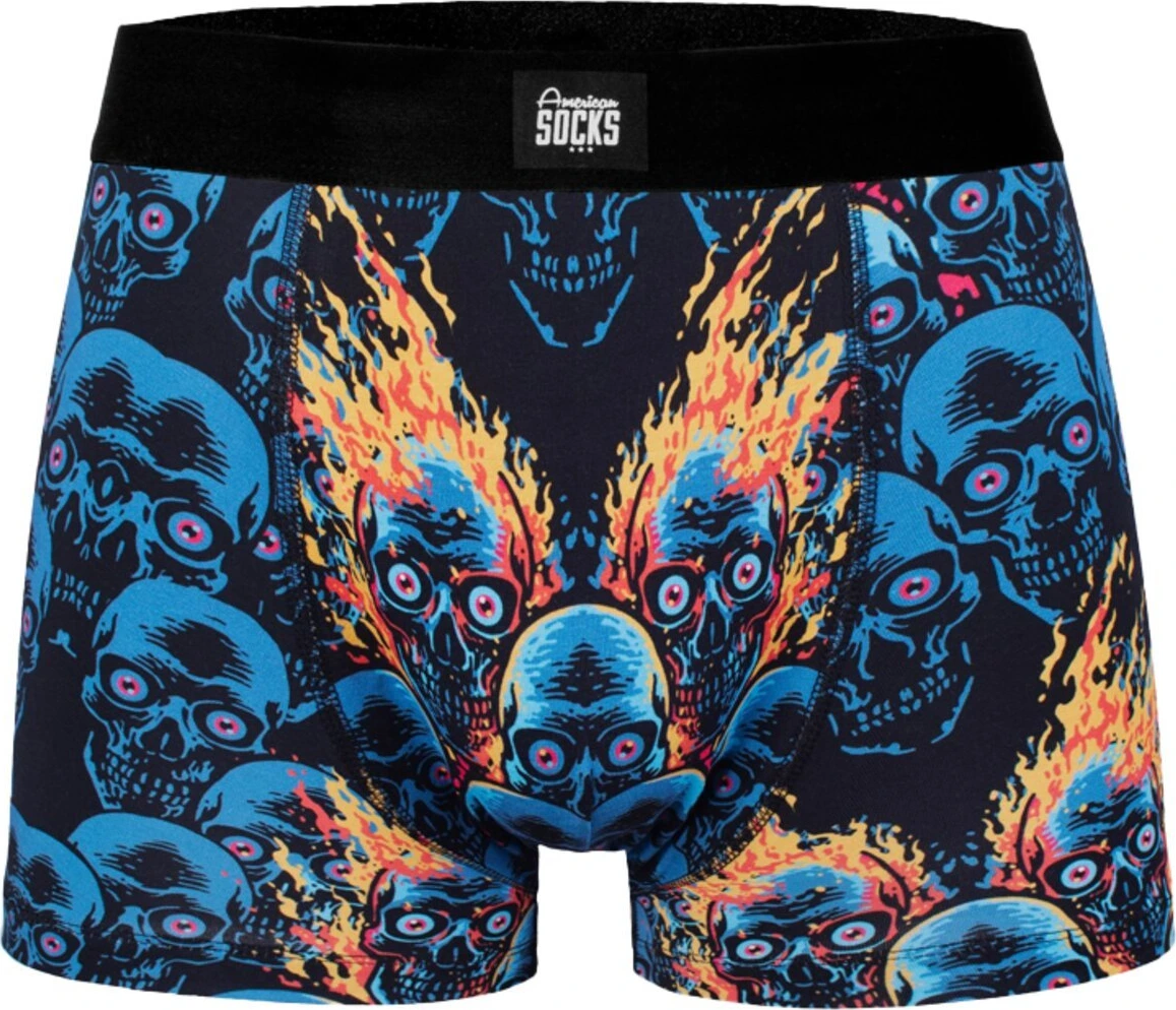 American Socks Knucke Head underwear, Blue, L