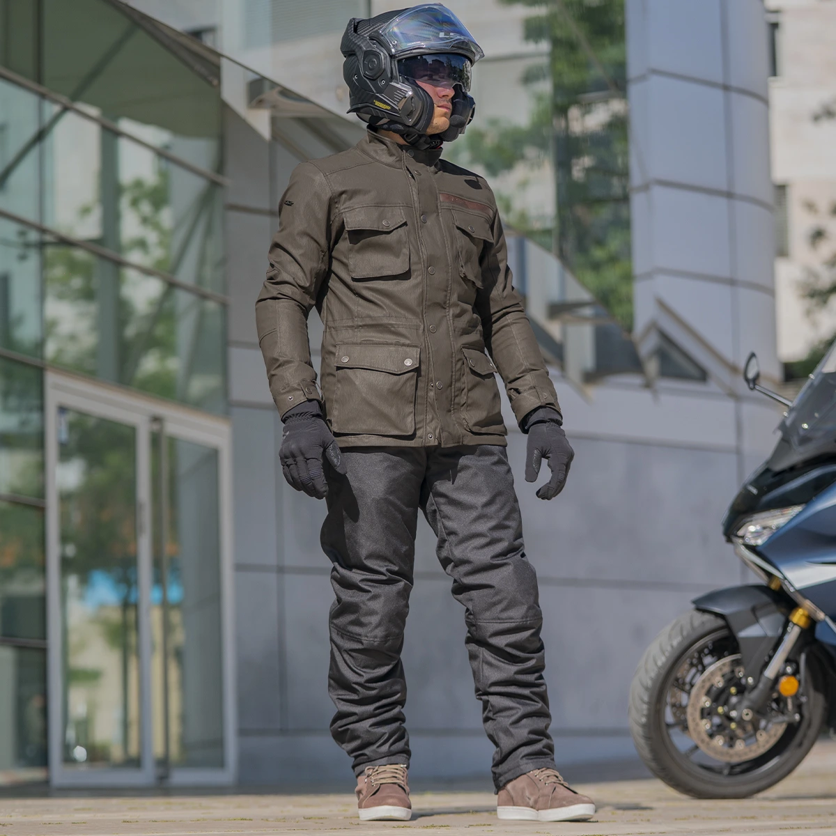 LS2 COMMUTER MAN Pants - L, Black