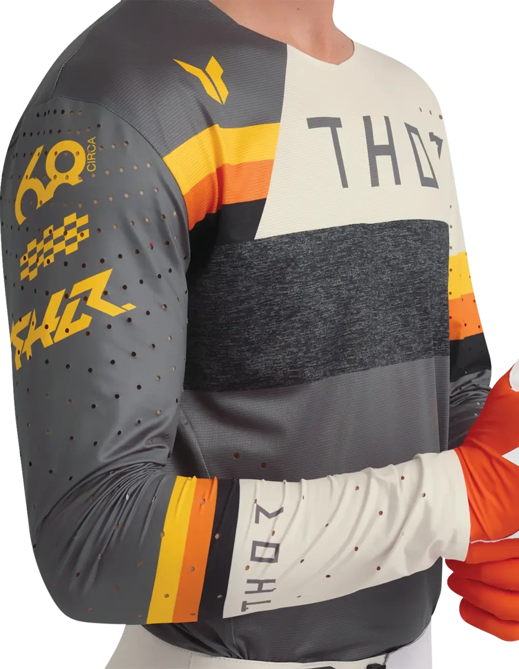 JERSEY SPORTMODE LEAGUE CHAR/WHT S