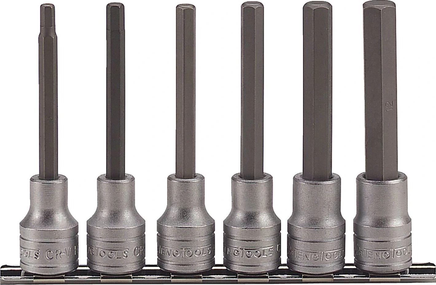 Teng Tools pikad kuuskantpeaga pesad, 100 mm