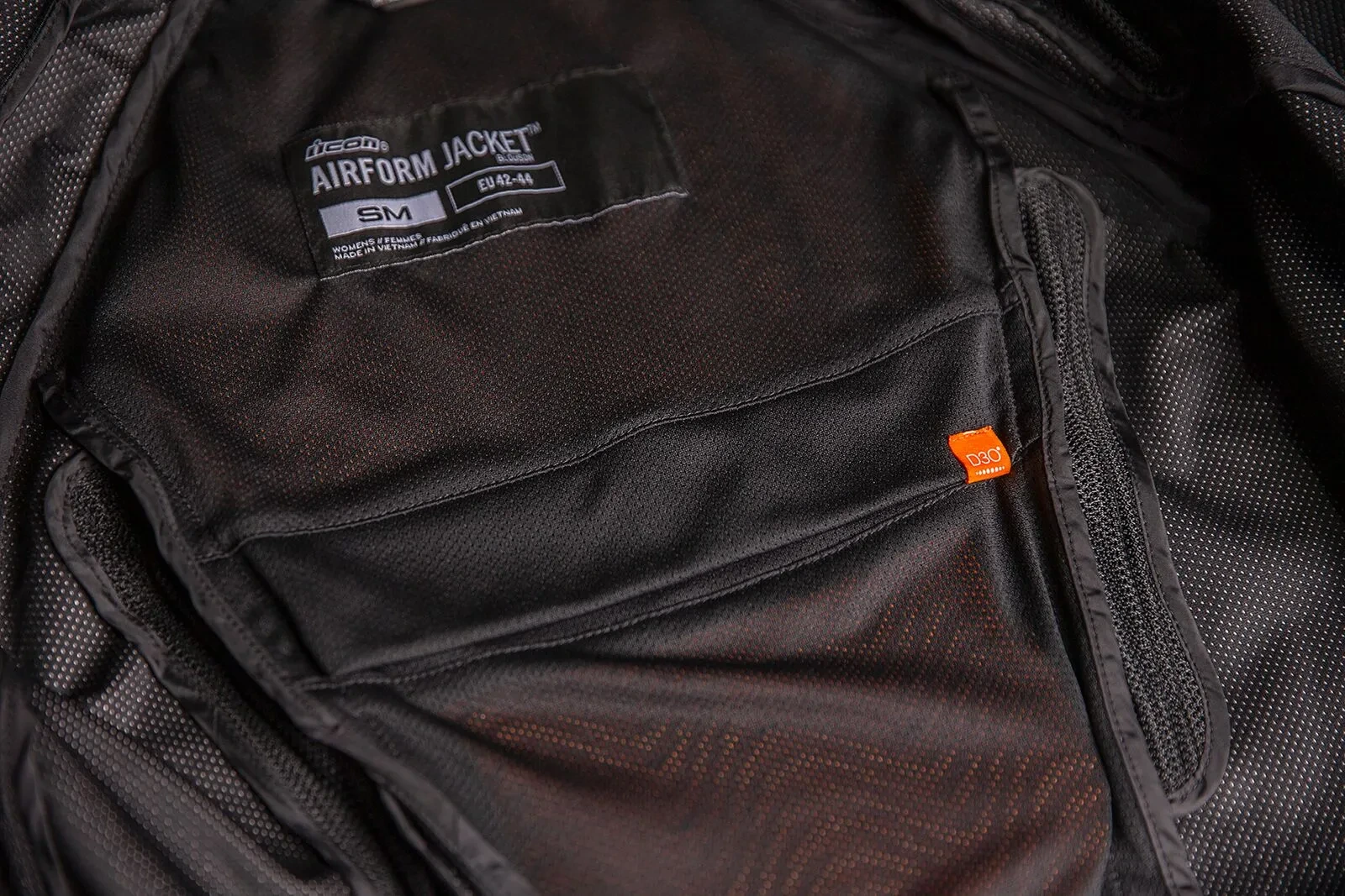 JACKET WM AIRFORM CE BLACK SM
