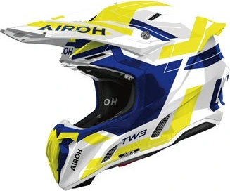 Airoh Helmet Twist 3 Dynasty Blue/Yellow gloss, XS