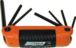 Cruztools, folding allen (hex) & Torx® wrench