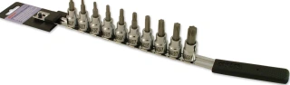 Cruztools Torx® lizdinių bitų rinkinys 3/8"