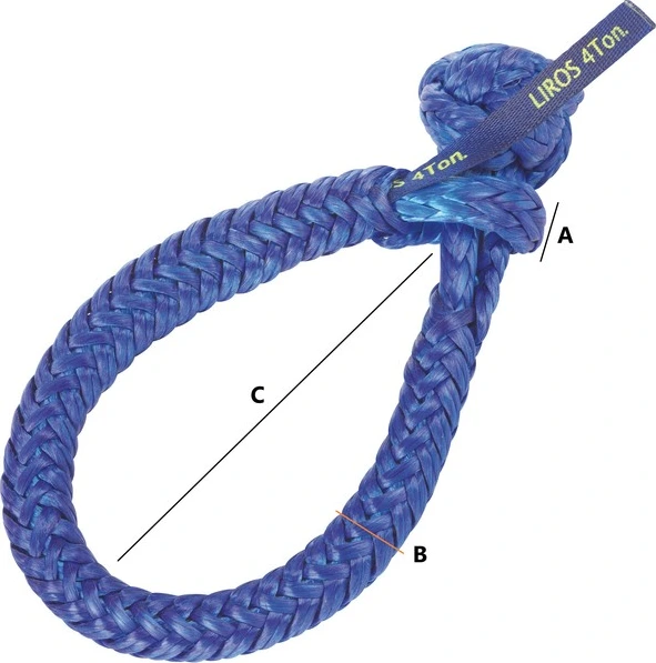 Soft Shackle blue 4t
