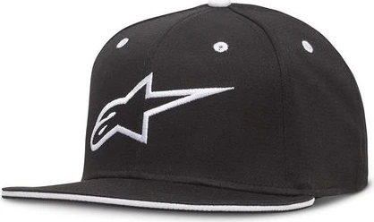 Alpinestars Ageless Flatbill cap black/White, L/XL