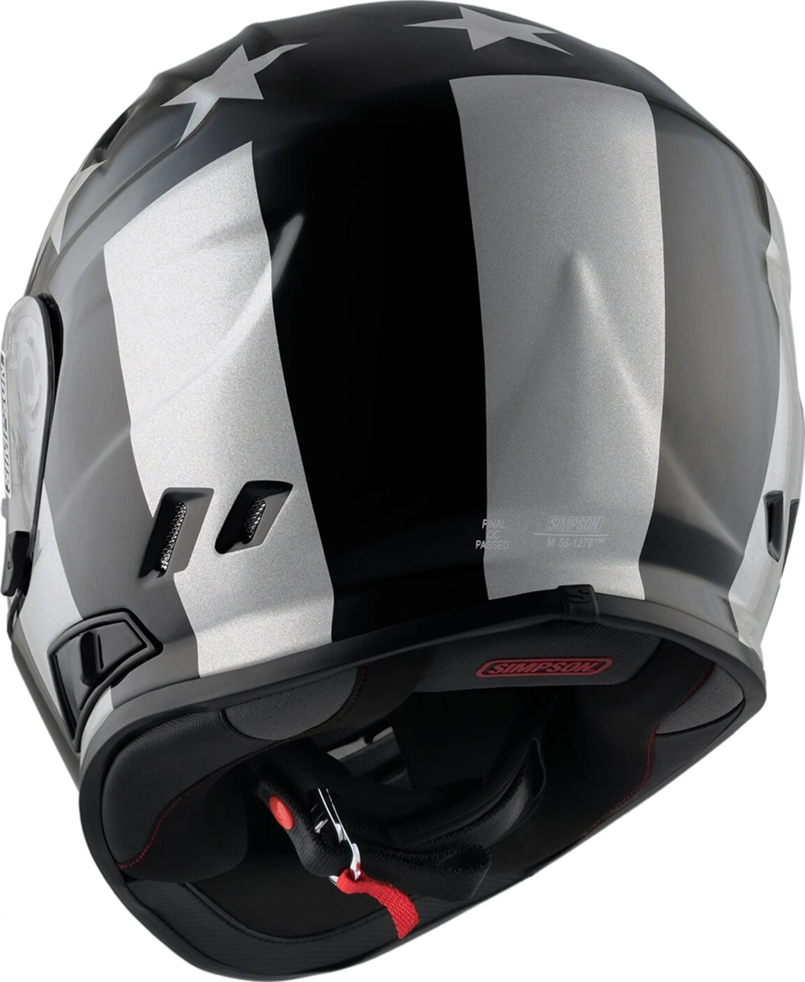 Simpson Venom helmet, stingrae Black, XS, Gloss
