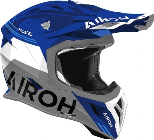 Airoh Helmet Aviator Ace 2 Fury Blue gloss, S
