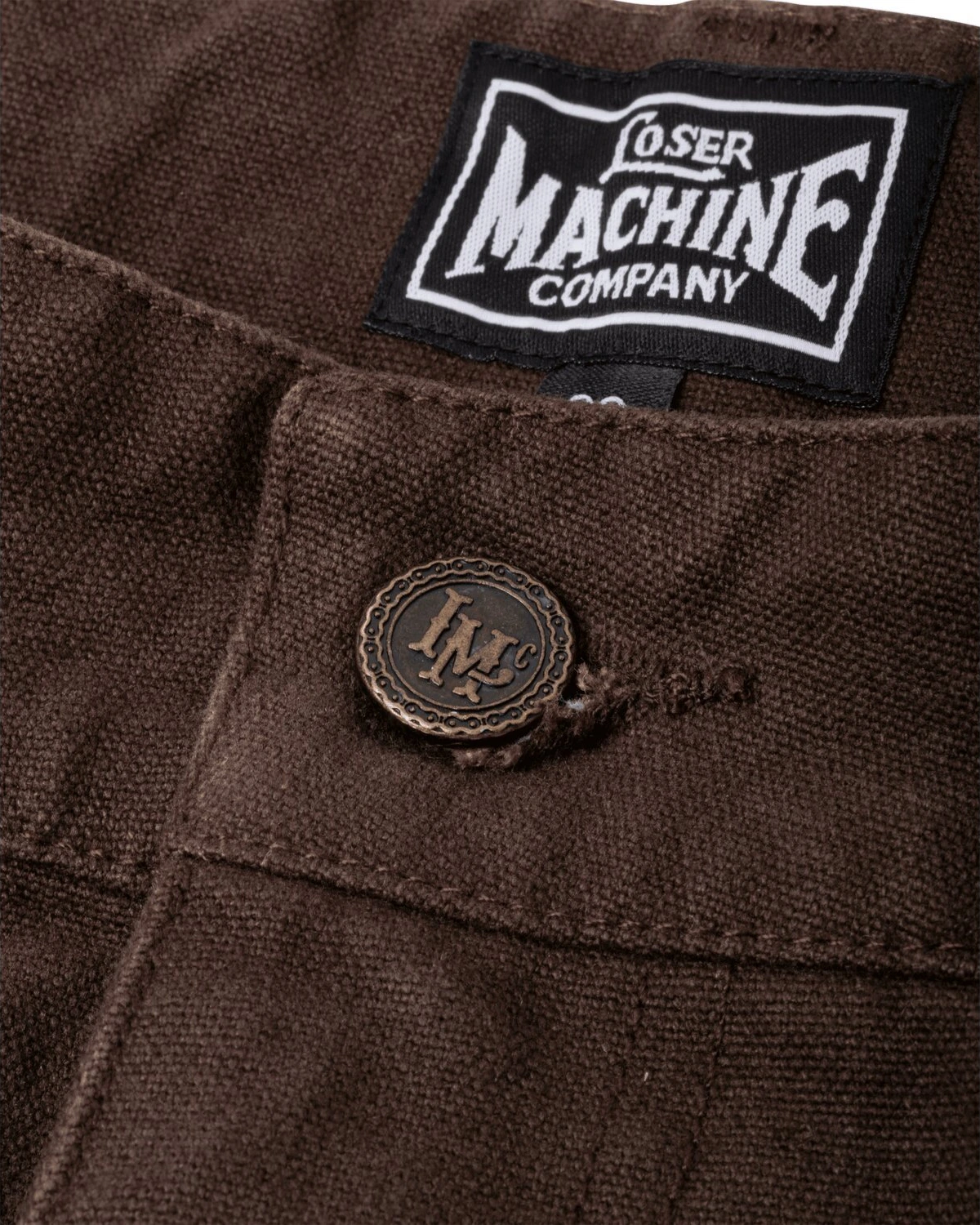 Loser Machine Armor canvas pants, Brown, 30