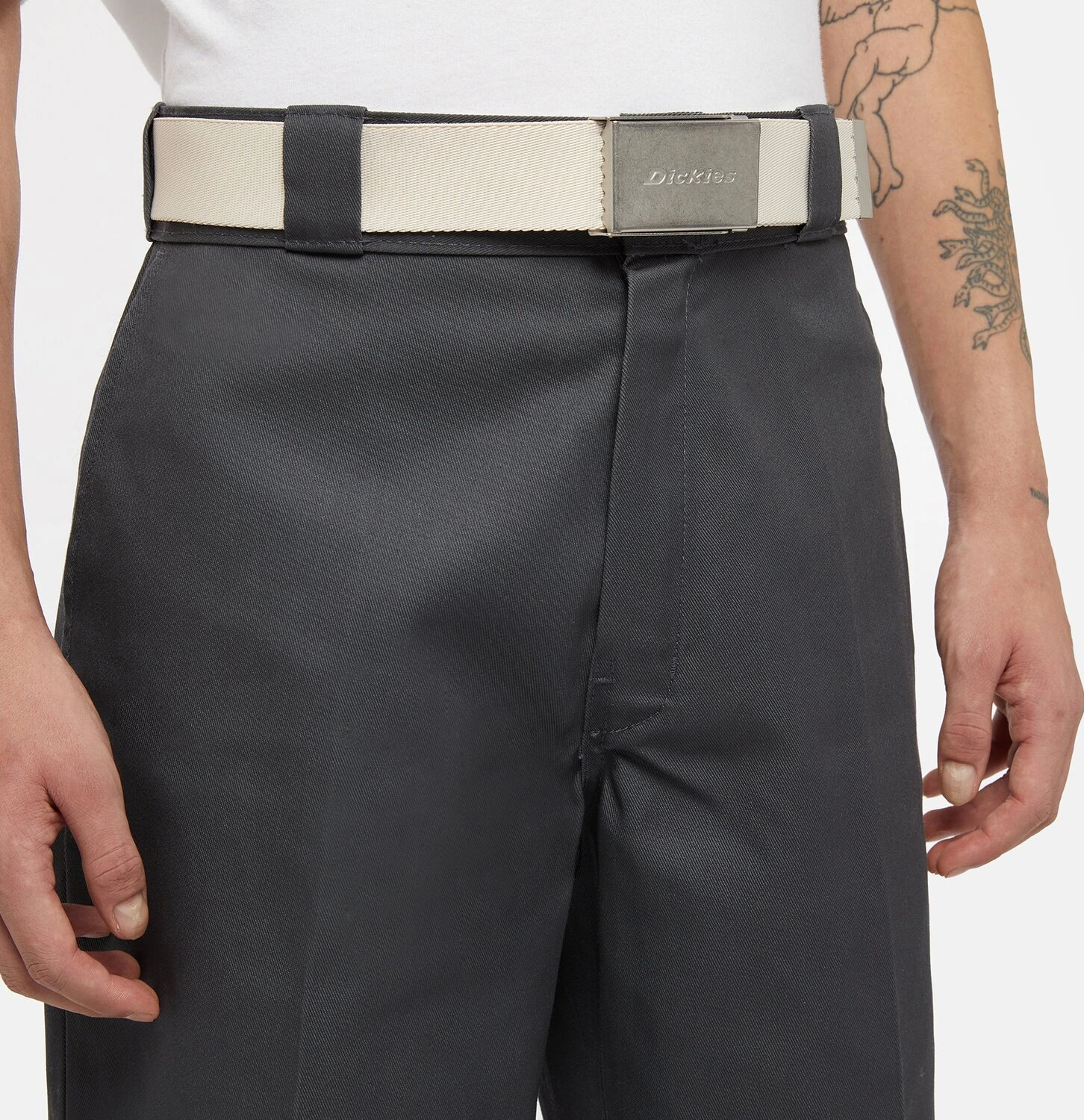 Dickies Brookston belt whitecap gray