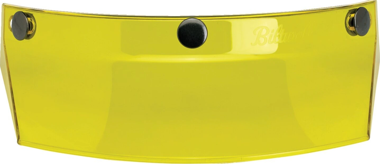 Biltwell Moto peak yellow translucent, Gloss
