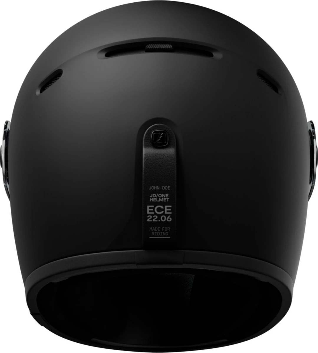 John Doe JD/ONE Frozen helmet, Black, XS, Matte