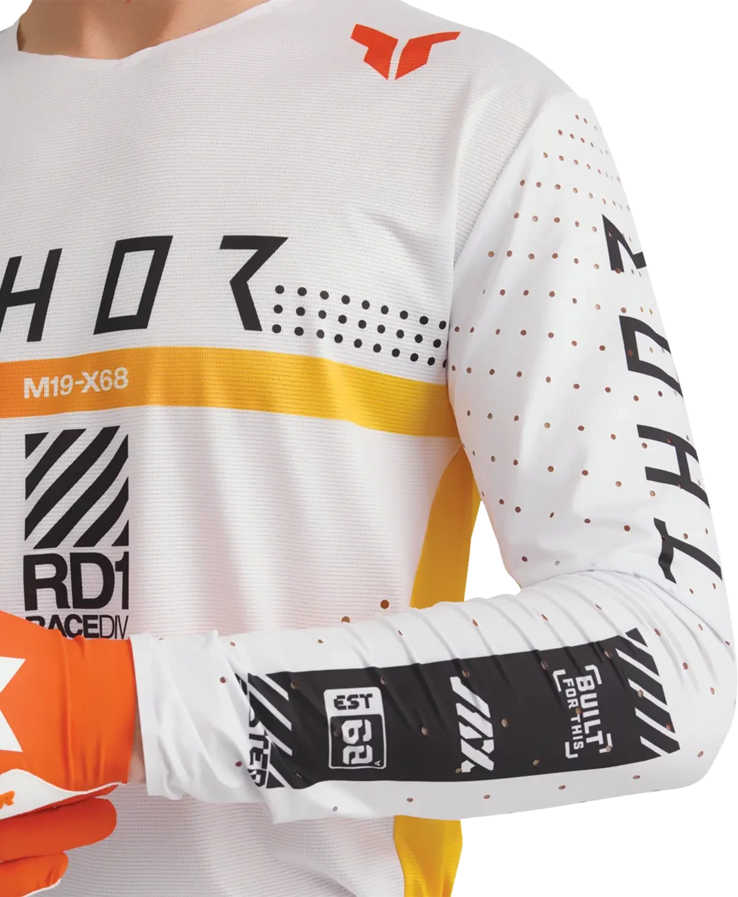 JERSEY SPORTMODE SYNTH WHITE S