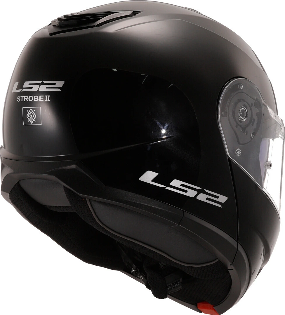 LS2 FF908 STROBE II Solid helmet - Gloss White, 3XL