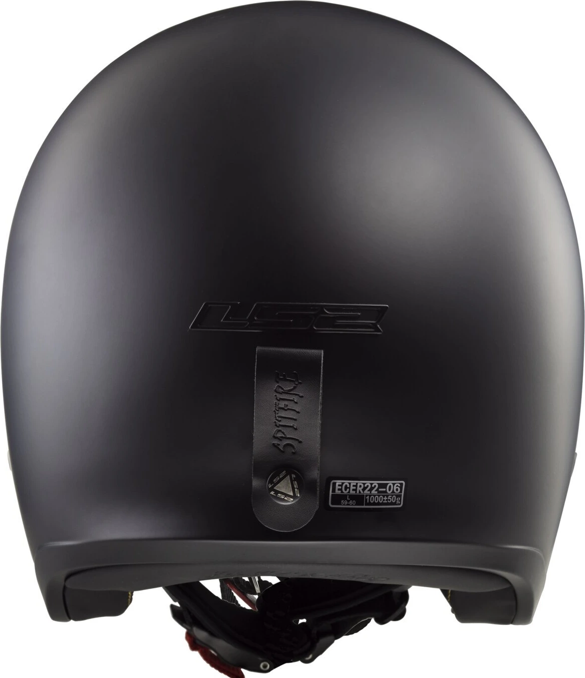 LS2 Spitfire II Solid helmet, Black, XS, matt