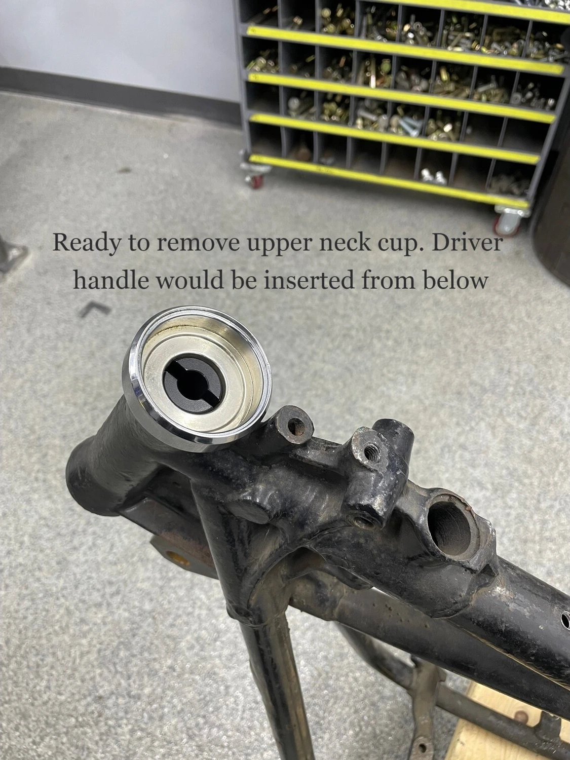 Fast Eddy, neck cup removal tool