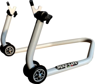 BIKE-LIFT, RS-17/E aluminum rear paddock stand