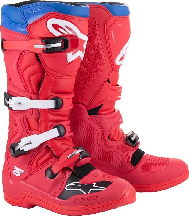 BOOT TECH5 RED/BLUE 7