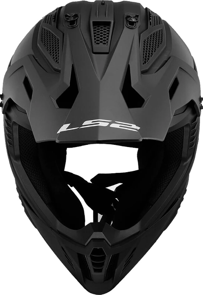 LS2 MX708 FAST II SOLID helmet - L, Matt Black