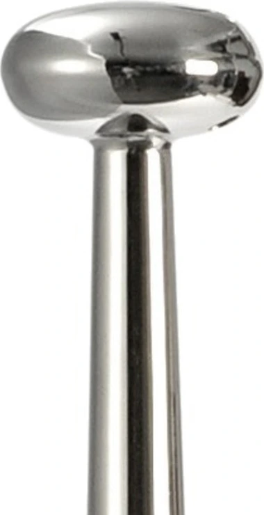 Flagpole w/end ball - 1200 mm.