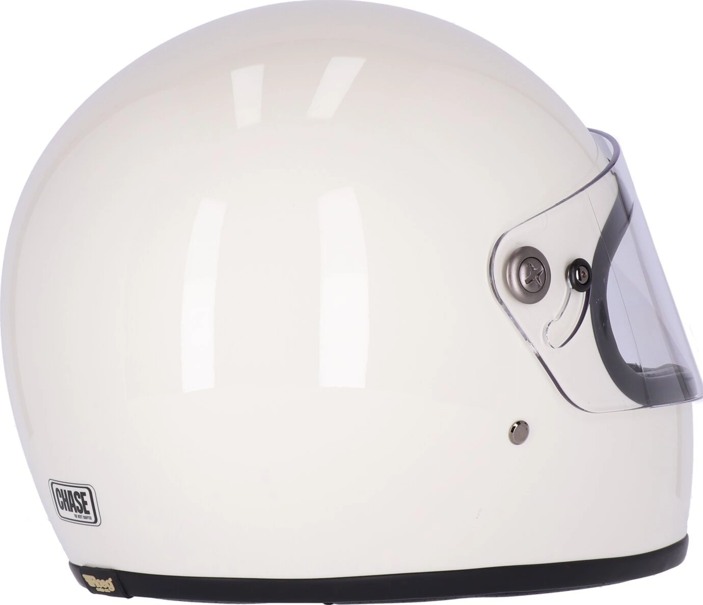 Roeg Chase helmet, vintage White, White, L, Gloss
