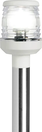 Pull-out sloped white 360° led pole