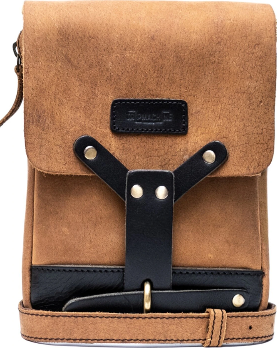 Trip Machine, Thigh bag / leg bag, tobacco brown