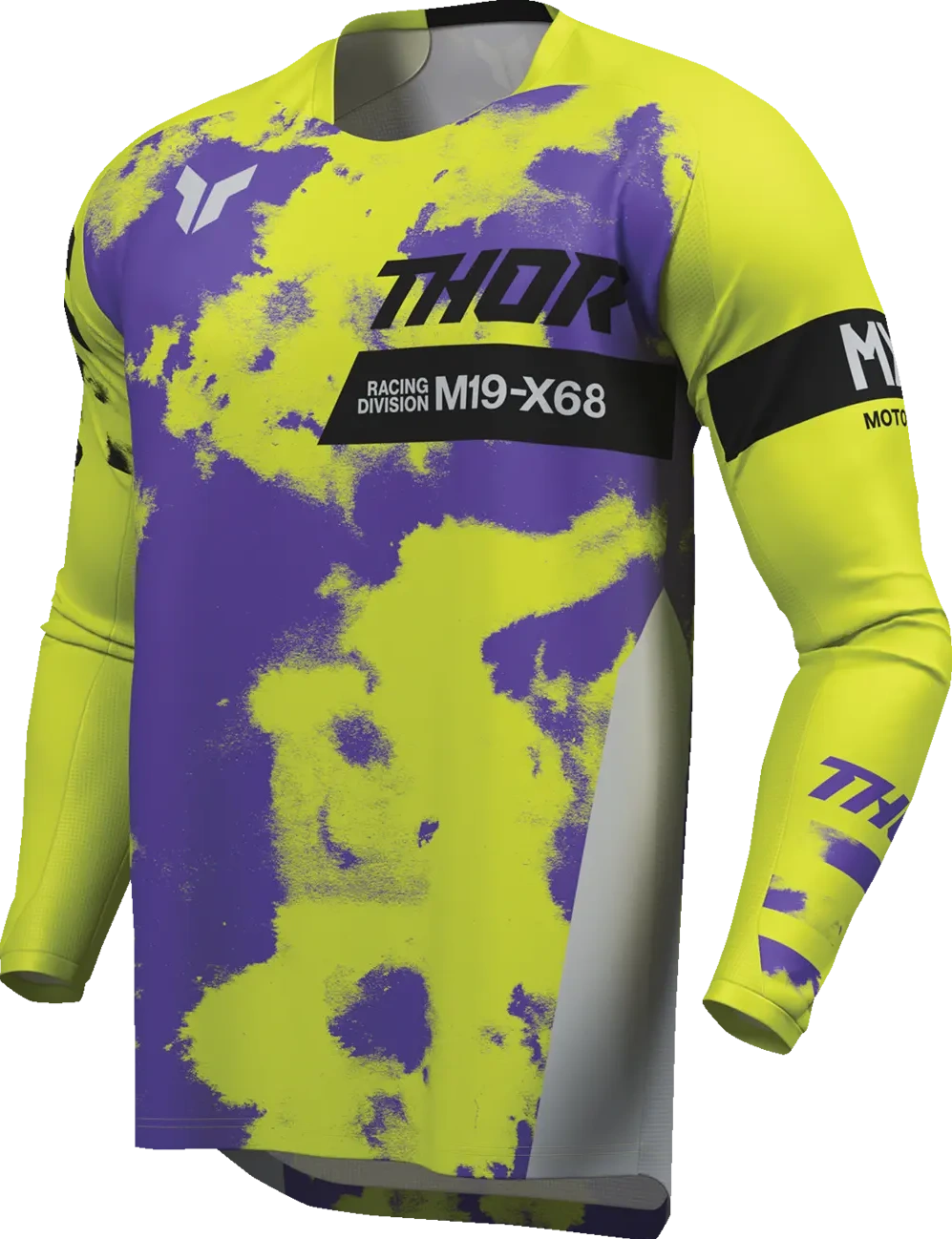 JERSEY YTH LAUNCHMODE BLEACH GY/ACID 2XS