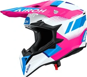 Airoh Helmet Wraaap Vision Pink gloss, L