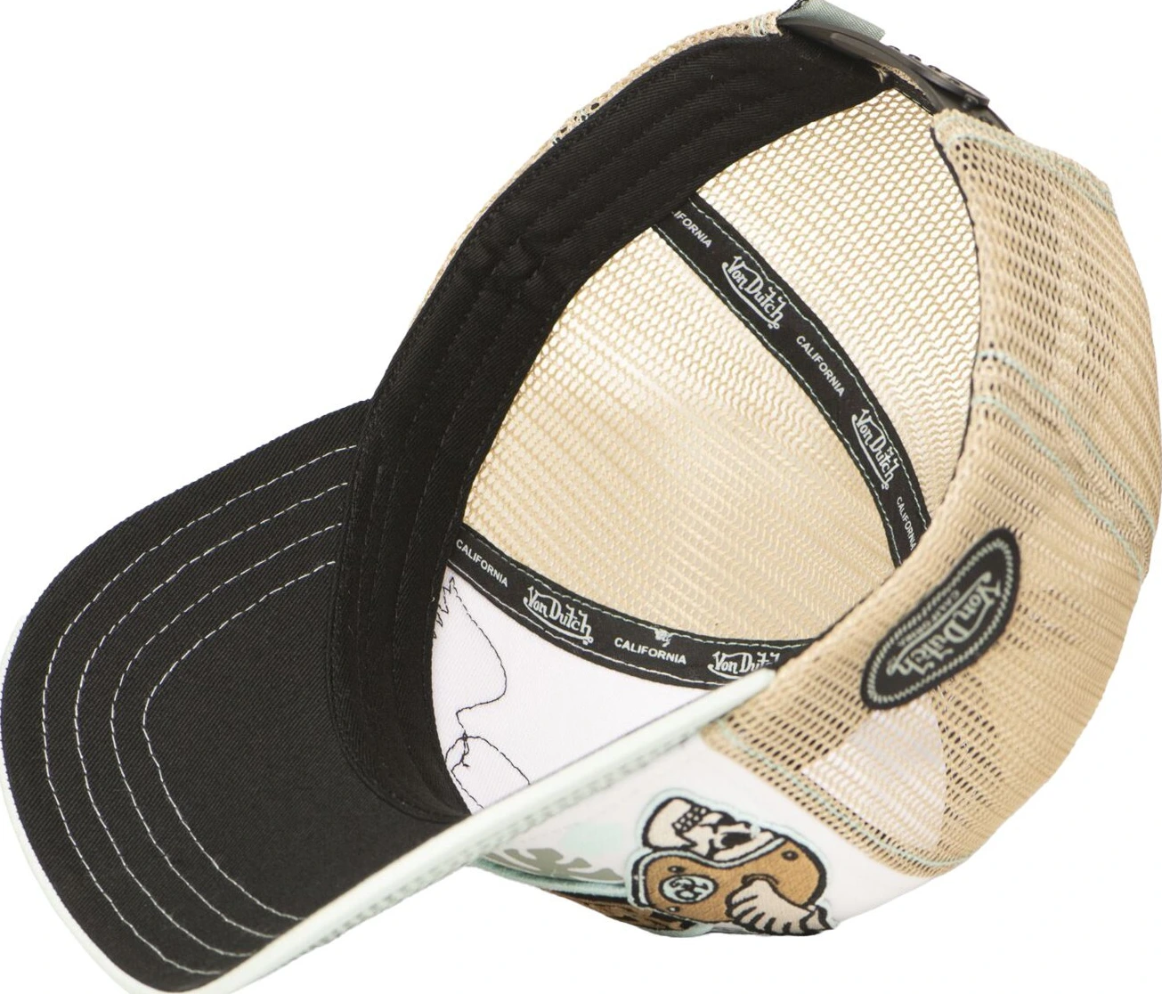 Von Dutch Trucker cap patches 16, White
