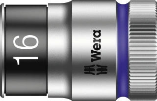 Wera Zyklop 1/2" socket with holding function - Metric 16.0