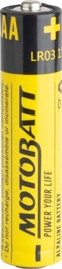 Motobatt LR03 / AAA 1.5V šarminė baterija (4 vnt.)
