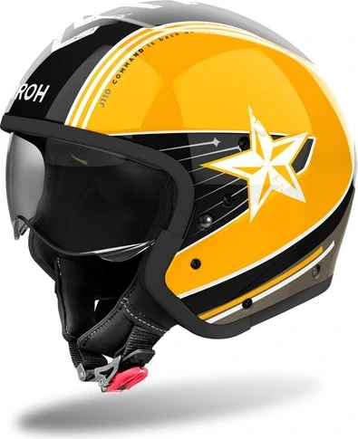 Airoh Helmet J 110 Command Yellow Gloss, S